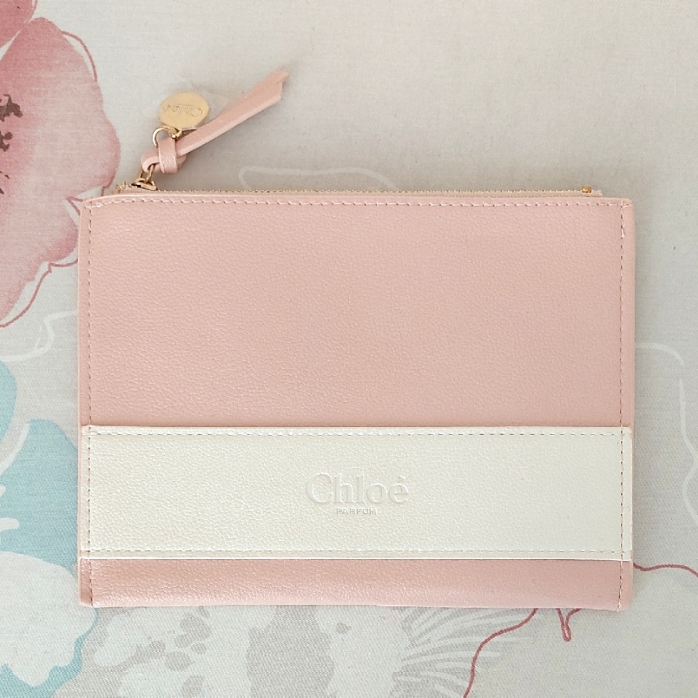 Chloe Parfum Vegan Leather Clutch